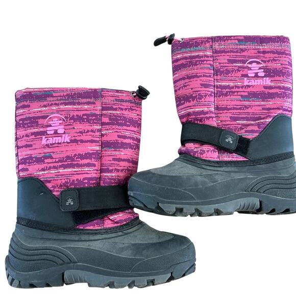 Kamik Women’s Waterproof Rubber Snow Boots - Picture 2 of 4